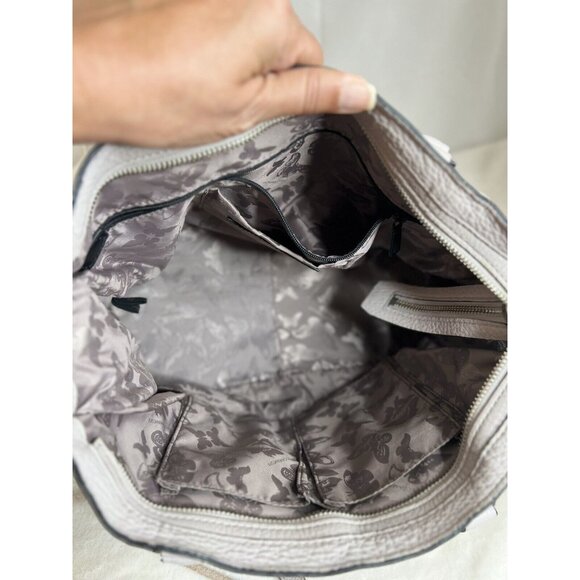 Rebecca Minkoff Soft Leather Satchel Handbag Braided Handles /Adjustable Strap - Picture 6 of 7